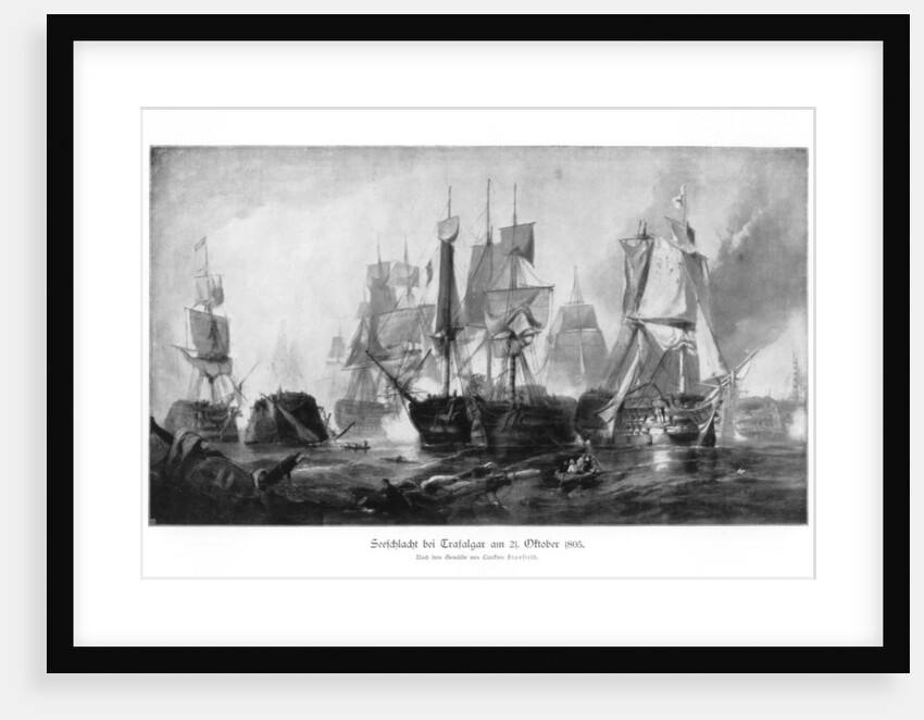 Battle of Trafalgar by Anonymous