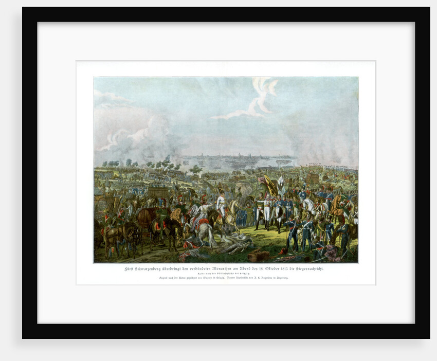 The Battle of the Nations at Leipzig, Germany by Anonymous