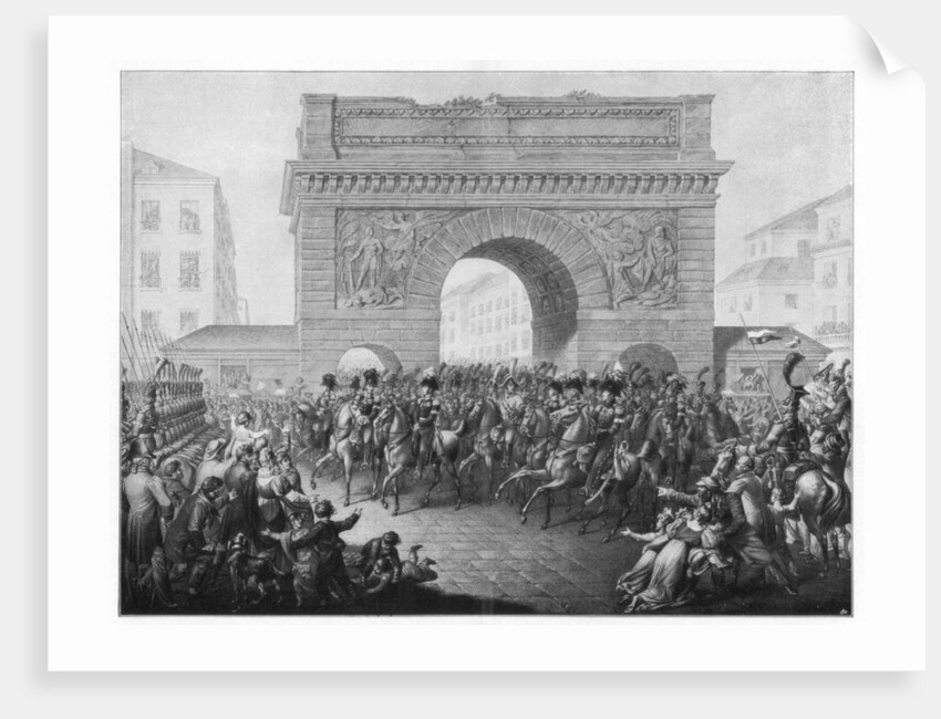 The Allies enter Paris by Anonymous