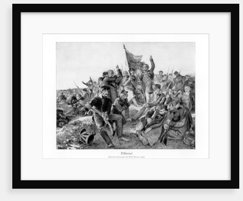 Victory! by Adolf Menzel