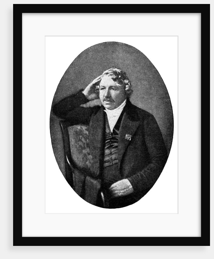 Louis Daguerre (1787-1851), French photographer by Anonymous