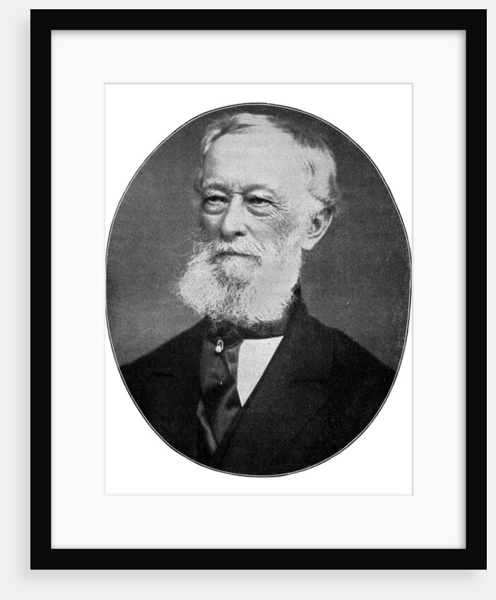 Alfred Krupp, 19th century German metallurgist and industrialist by Anonymous