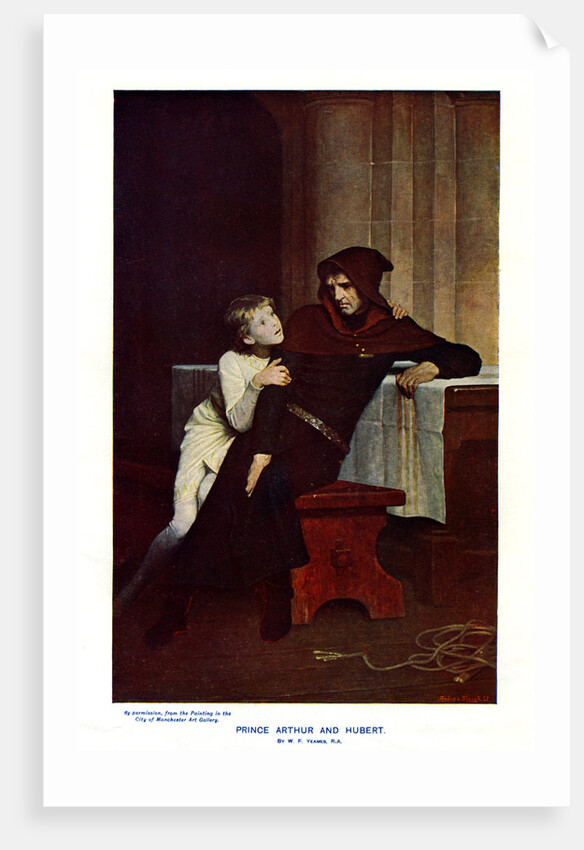 Prince Arthur and Hubert by Anonymous