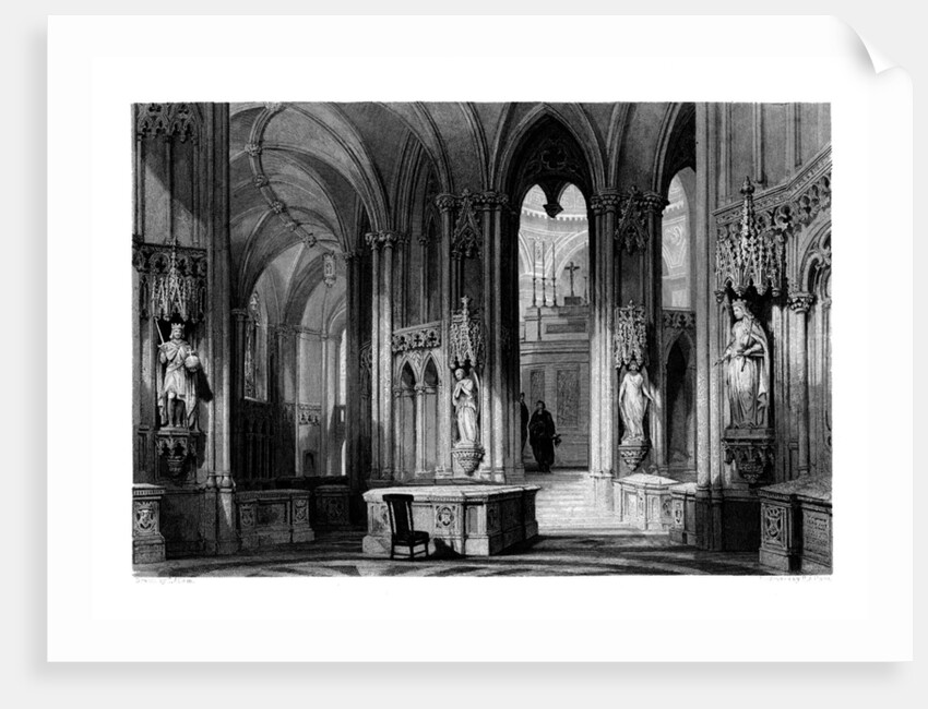 Mausoleum of the Orleans family, Chapel of Dreux, France by Henry Adlard