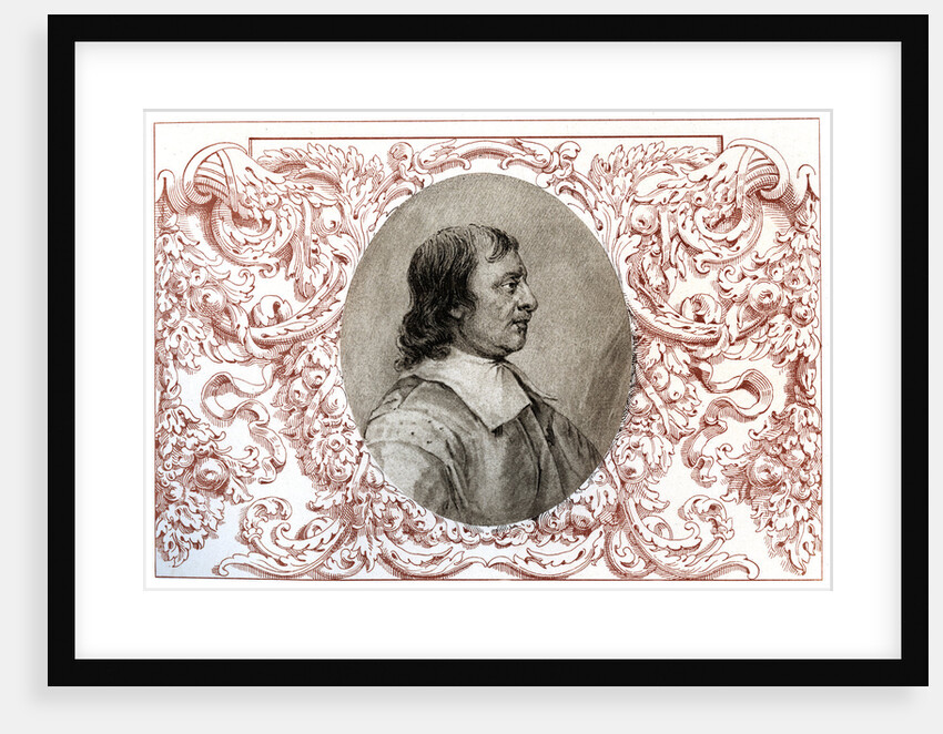 Oliver Cromwell, (1599-1658), English military leader and politician by Anonymous