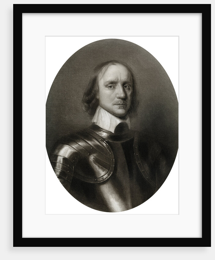 Oliver Cromwell, (1599-1658), English military leader and politician by Anonymous