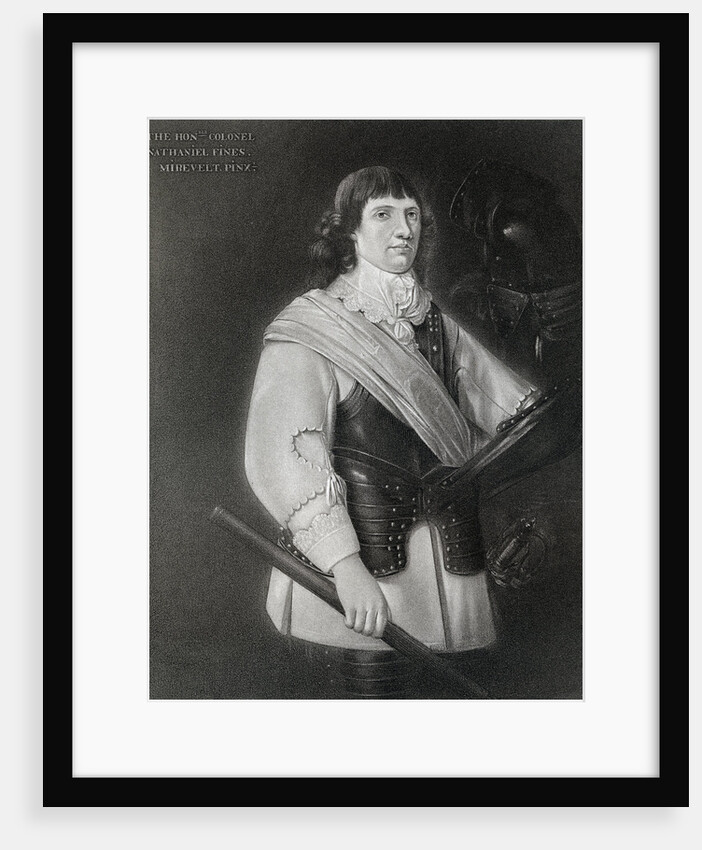 Nathaniel Fiennes, (c1608-1669), English politician by Anonymous
