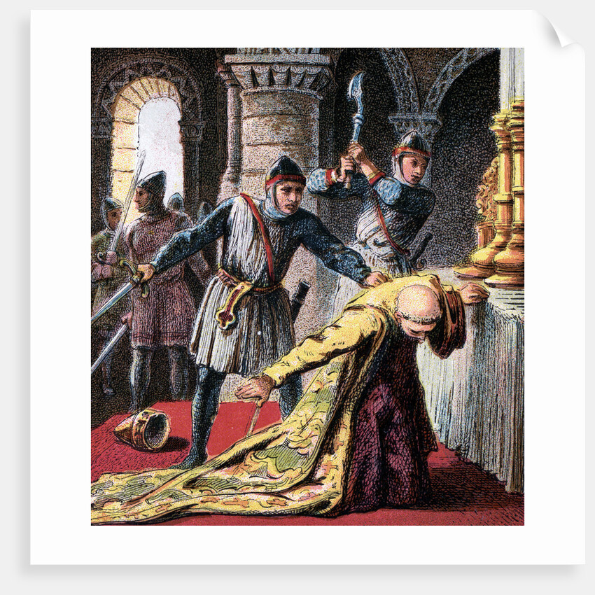 Murder Of Thomas A Becket by Anonymous