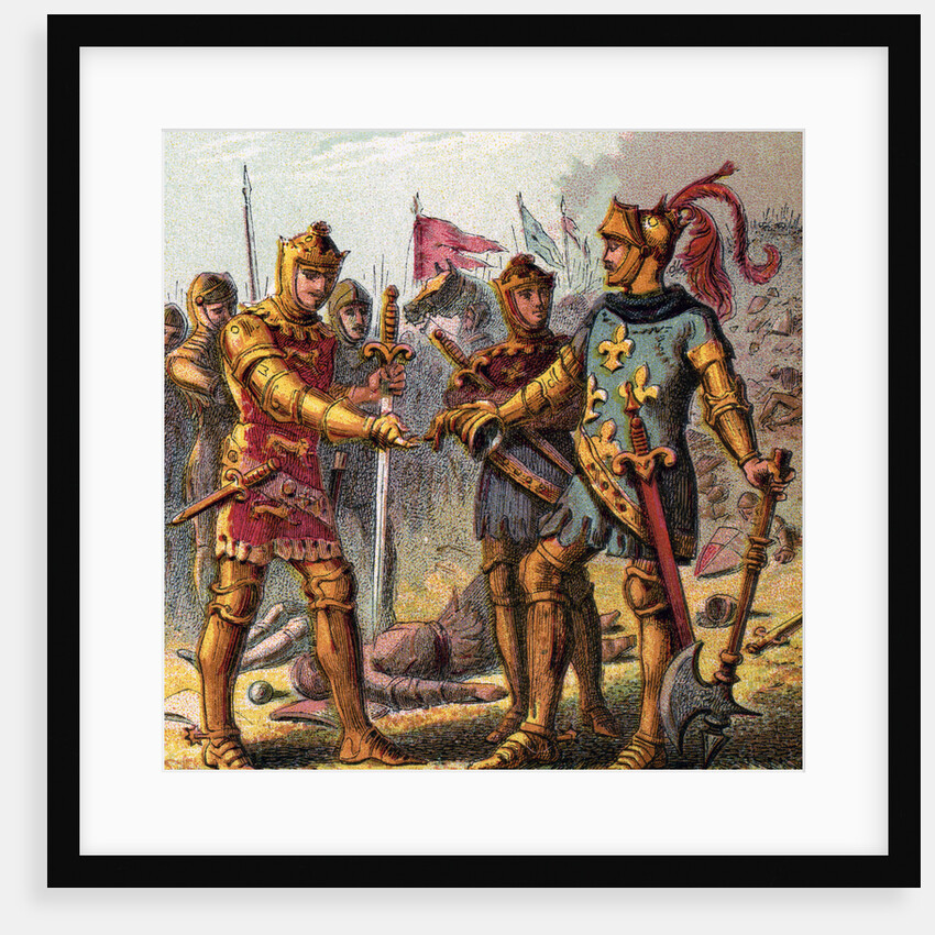 Battle At Poitiers by Anonymous
