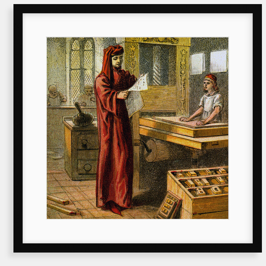The First English Printer by Anonymous