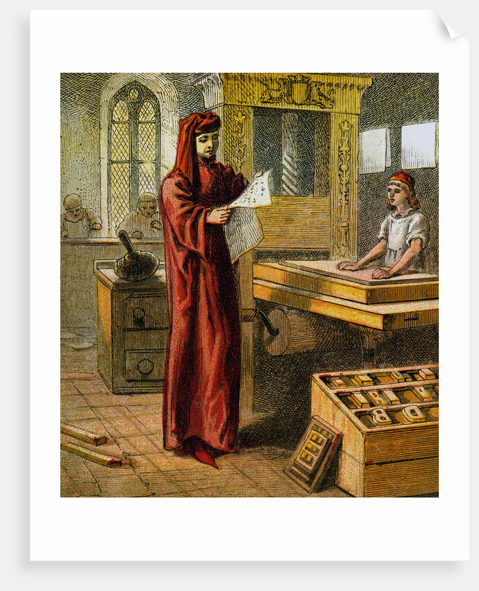 The First English Printer by Anonymous