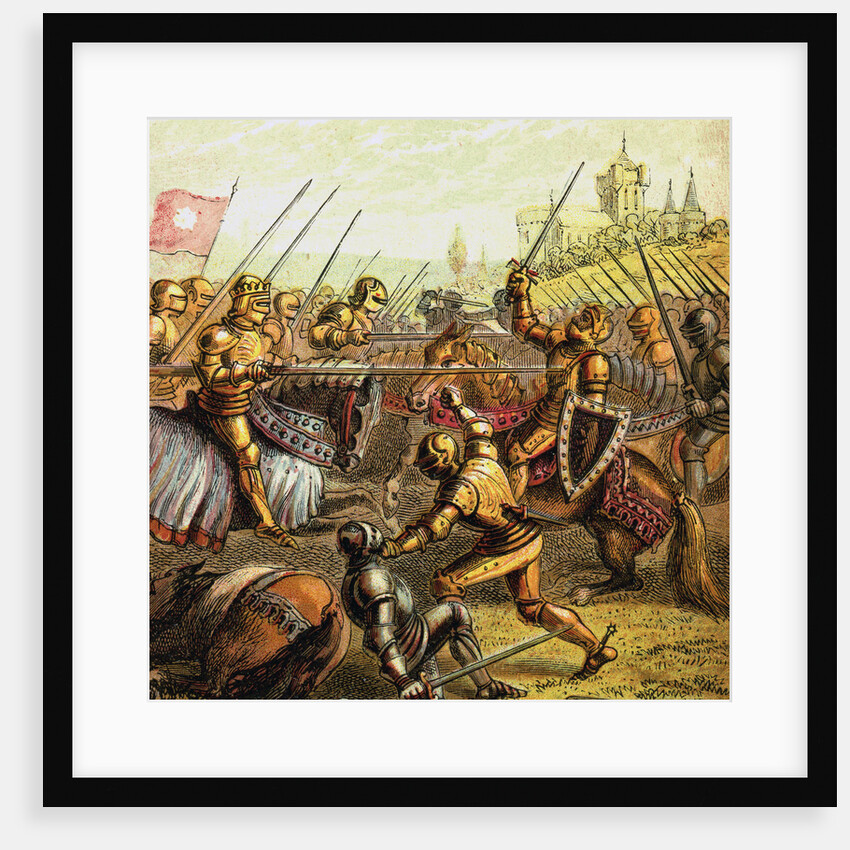 Battle Of Tewkesbury by Anonymous