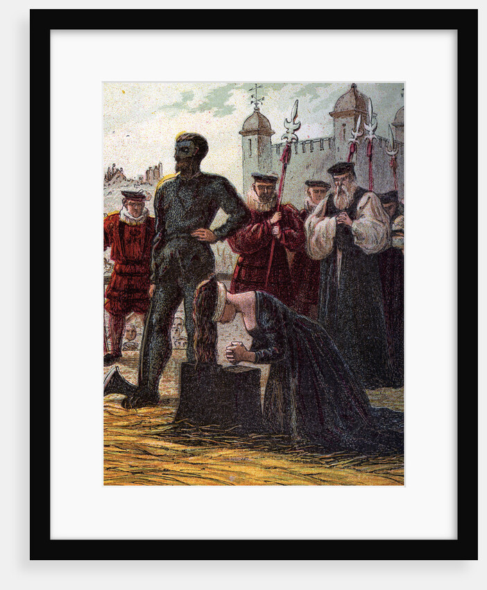 Execution of Lady Jane Grey by Anonymous