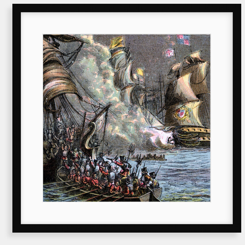The Spanish Armada by Anonymous