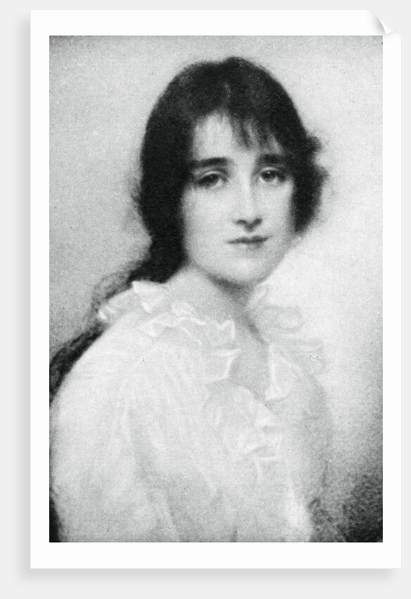Lady Elizabeth Bowes-Lyon aged seventeen by Anonymous