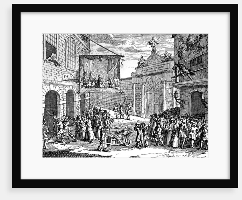 Masquerades and operas by William Hogarth