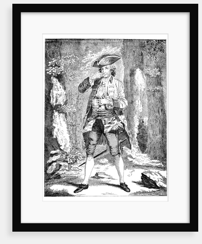 Mr Woodward in the character of Mercutio by Anonymous