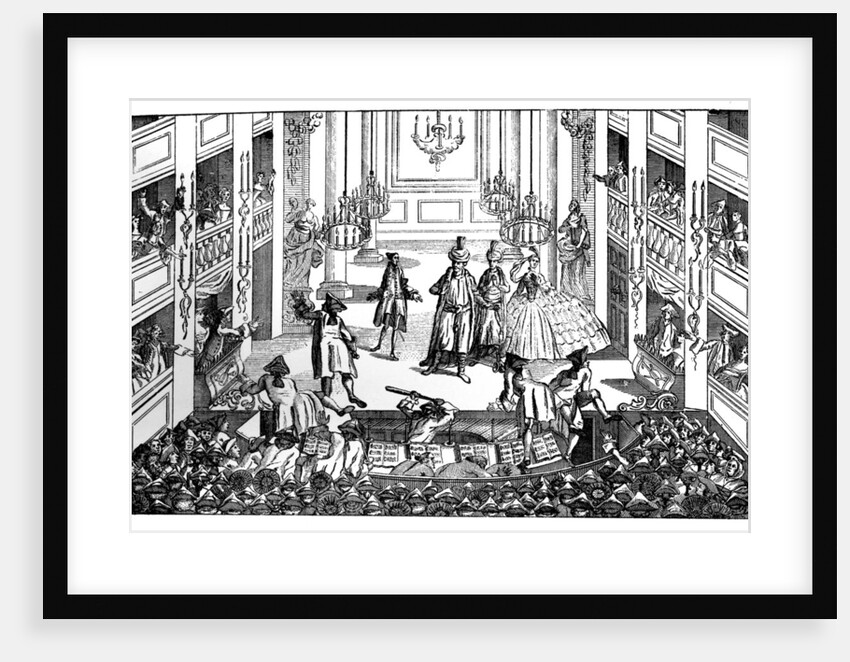 'Fitz-Giggo: A New English Uproar' 1763 by LP Boitard