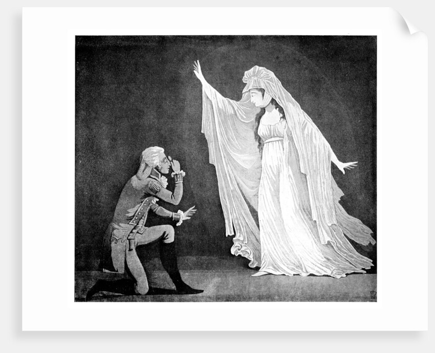 The Castle Spectre and her ernest admirer by Anonymous