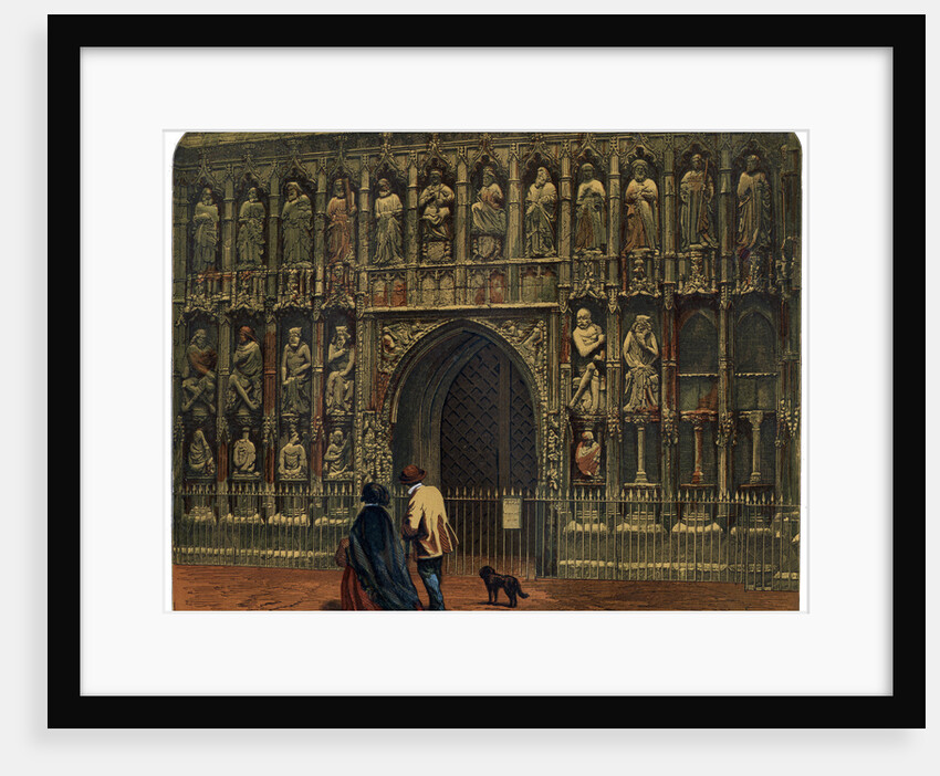The west front, Exeter Cathedral by Anonymous