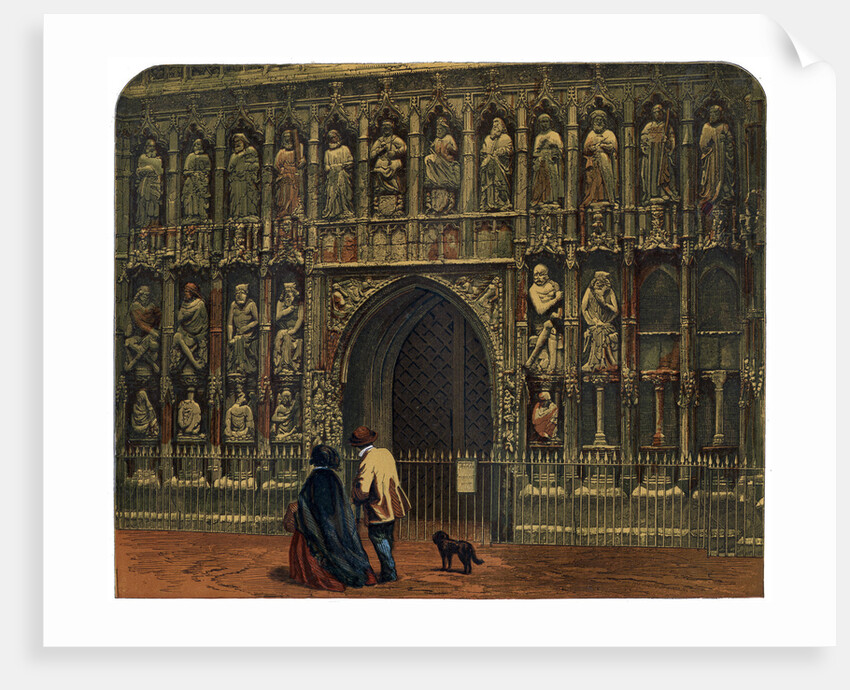 The west front, Exeter Cathedral by Anonymous