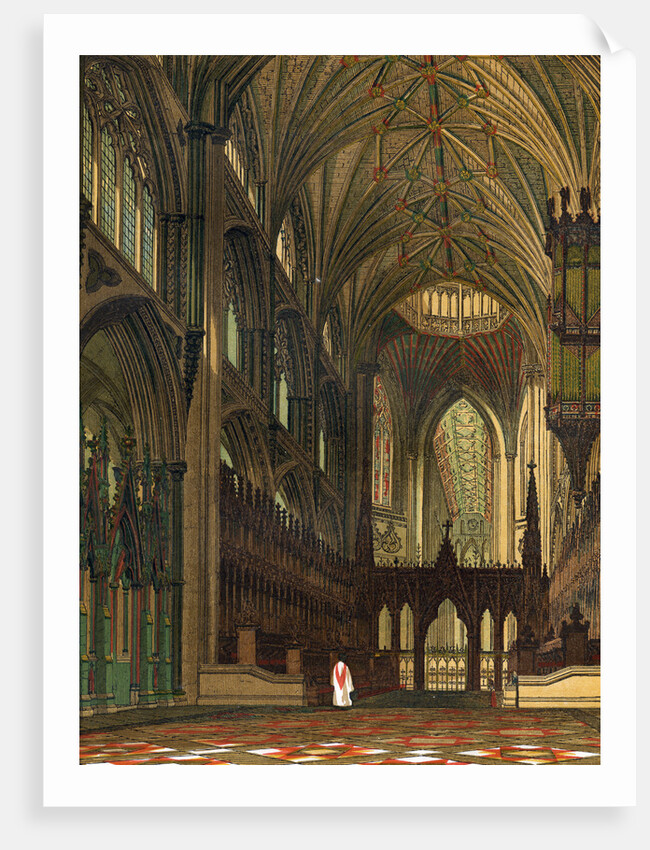 Choir of Ely Cathedral, Cambridgeshire by Anonymous