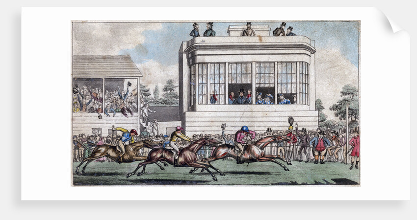 George IV and the Duke of York, The Royal Stand, Ascot by Anonymous