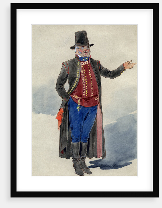 Costume design for Dear Little Denmark, Prince of Wales Theatre by Anonymous