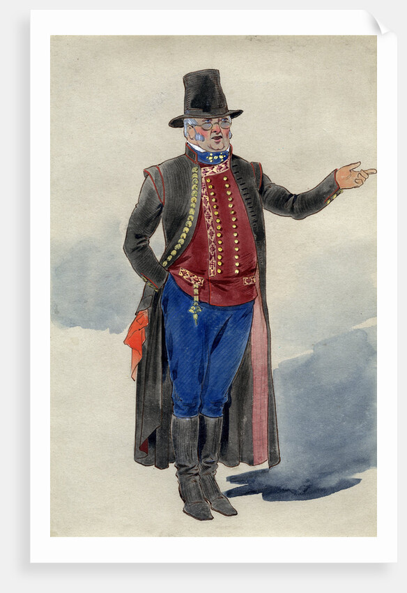 Costume design for Dear Little Denmark, Prince of Wales Theatre by Anonymous