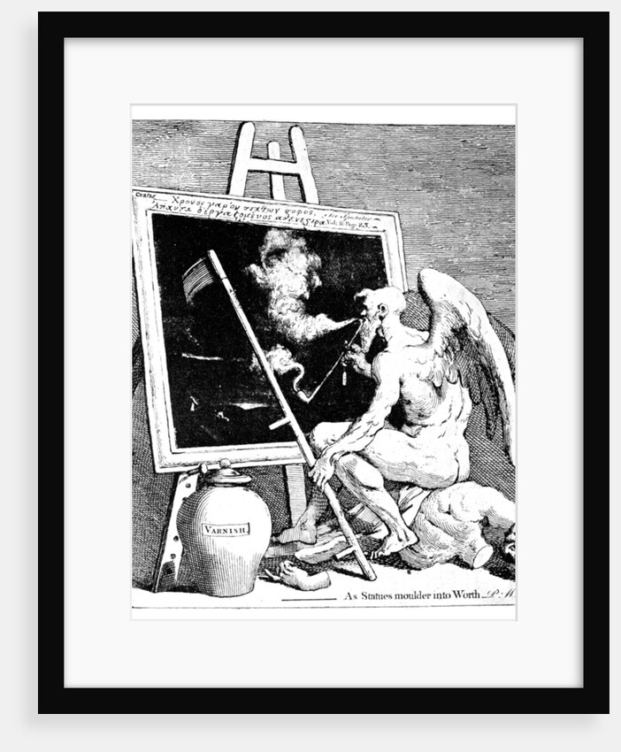 Time smoking a picture by William Hogarth