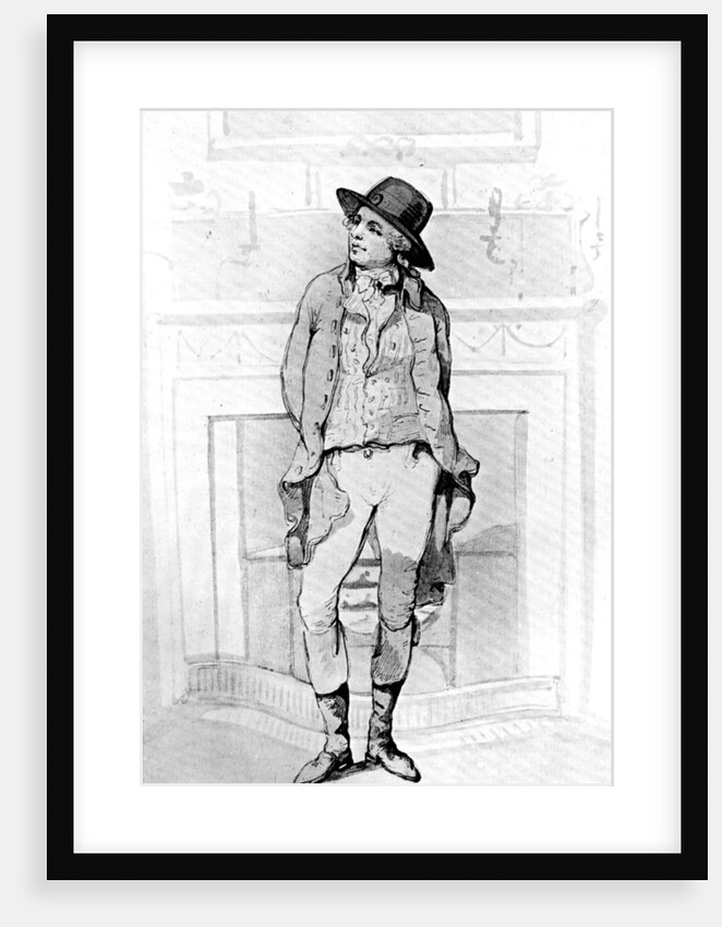 George Morland by Thomas Rowlandson