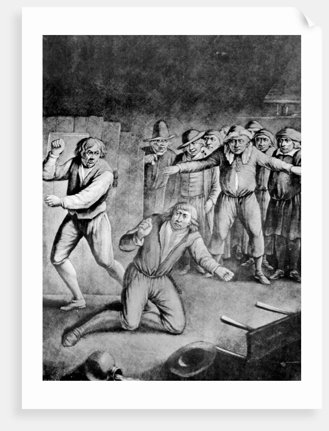 The bruising match by Anonymous