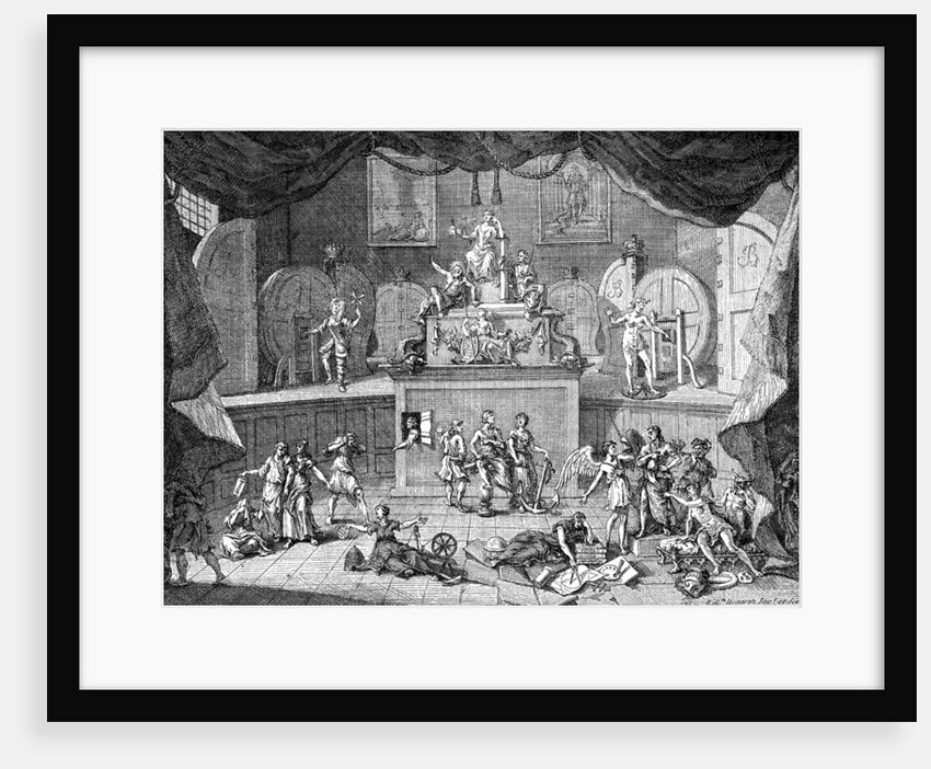 The Lottery by William Hogarth