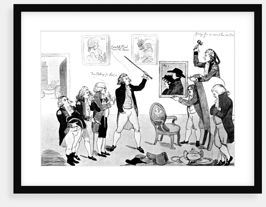 A Scene in the School for Scandal by Anonymous