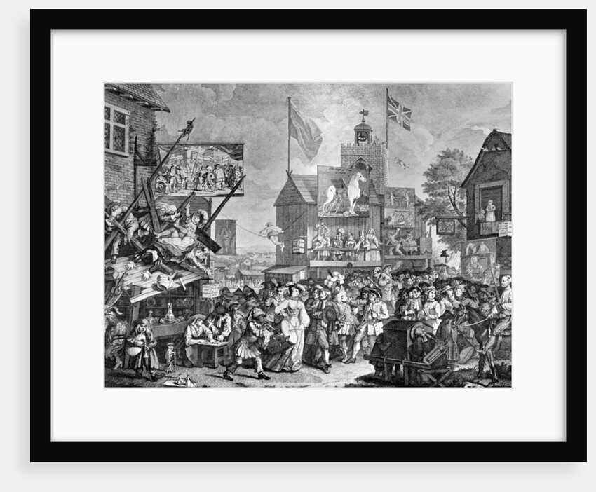 Southwark Fair by William Hogarth