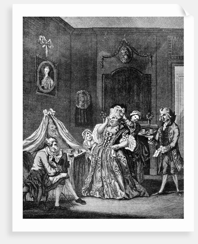 The English Lady at Paris by Charles Brandoin