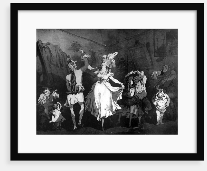 A French Family by Samuel Alken