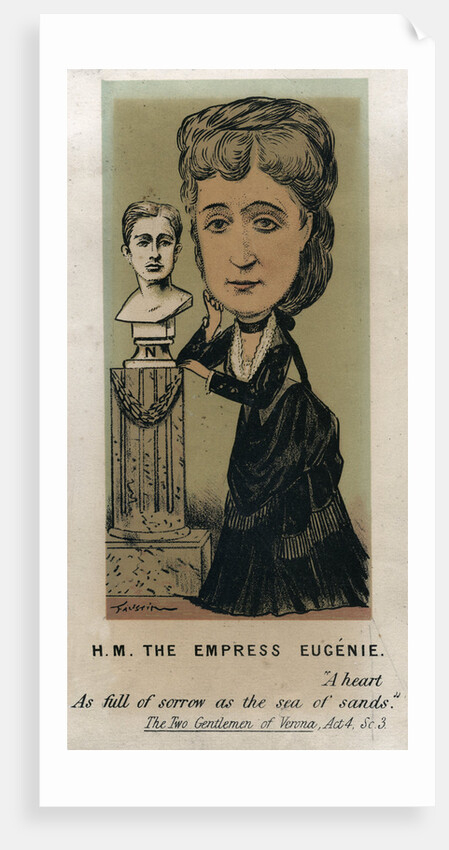 HM the Empress Eugénie by Faustin