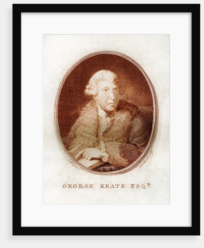 George Keate, author, painter and friend of Voltaire by John Keyse Sherwin