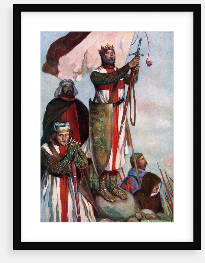 Crusaders sighting Jerusalem by Stephen Reid