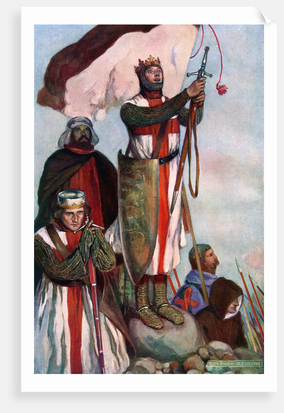 Crusaders sighting Jerusalem by Stephen Reid