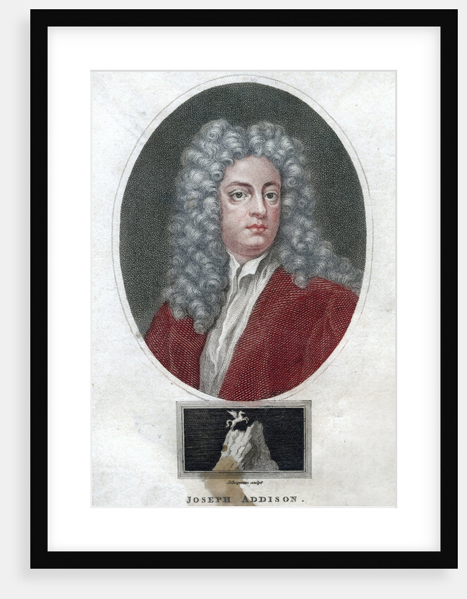 'Joseph Addison', English politician and writer by J Chapman