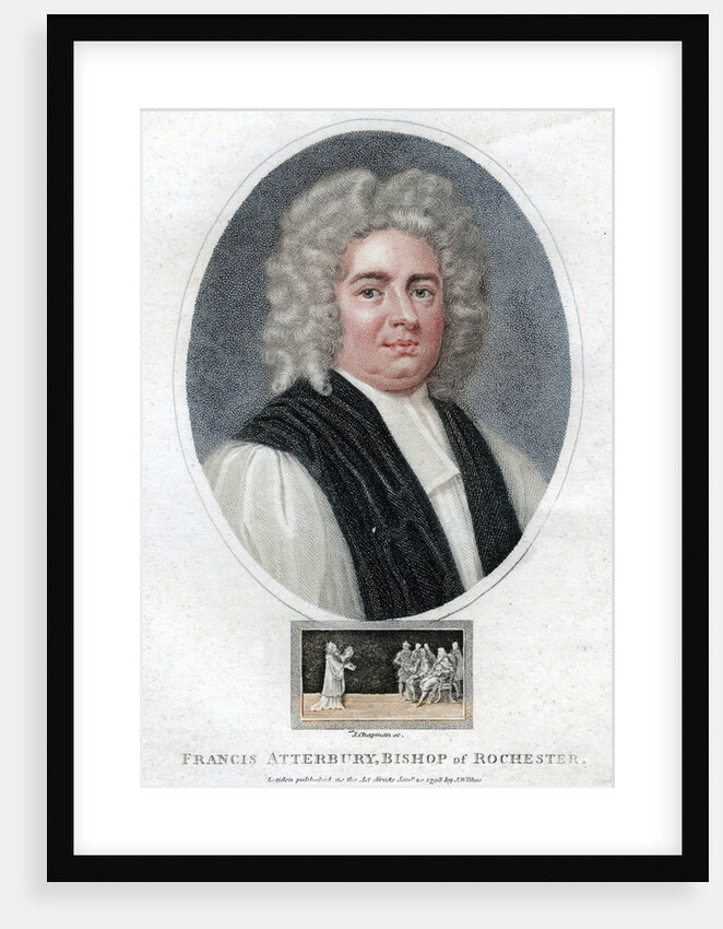 'Francis Atterbury', English man of letters, politician and bishop by J Chapman