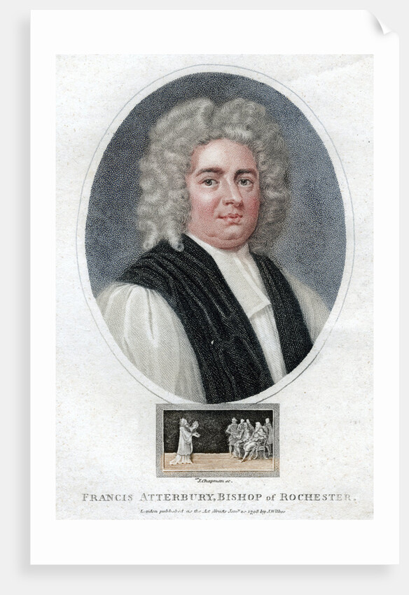'Francis Atterbury', English man of letters, politician and bishop by J Chapman