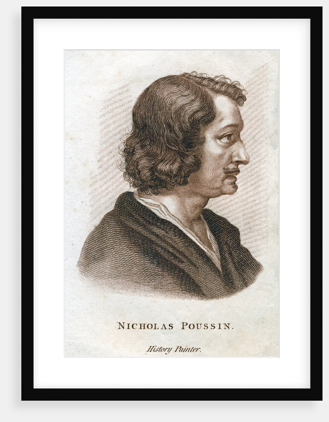 'Nicolas Poussin', French classical painter by Anonymous