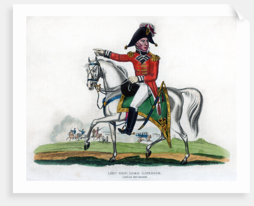 Lieutenant-General Lord Linedock by Anonymous