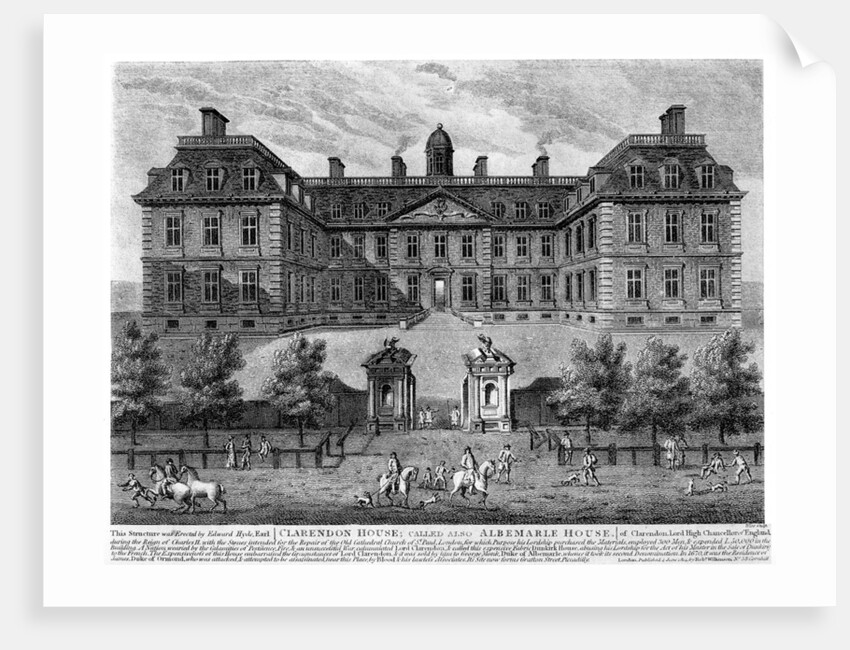 Clarendon House, Piccadilly by Anonymous