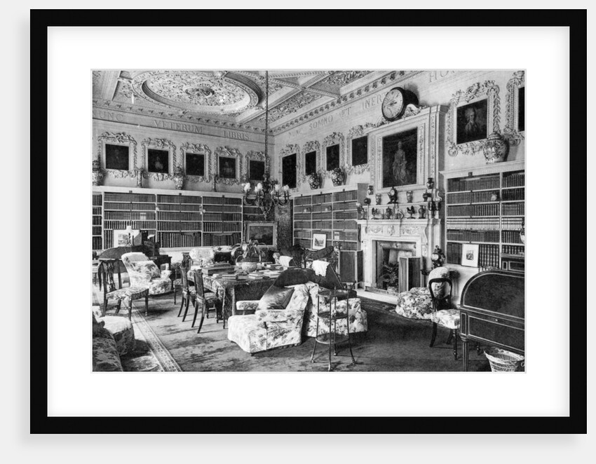 The library, Chesterfield House by Bedford Lemere and Company