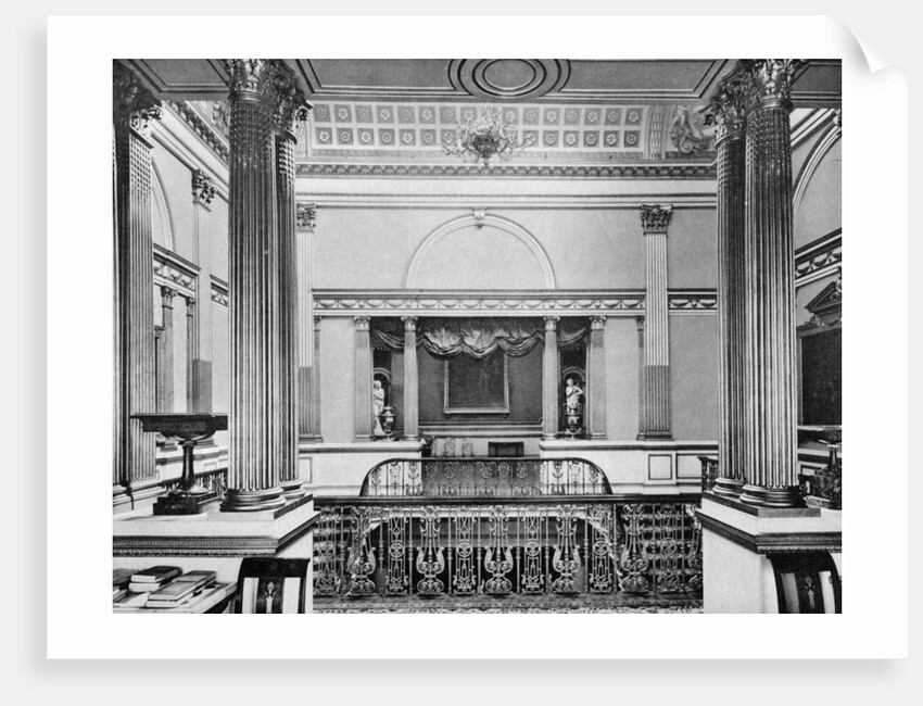 The grand staircase, Londonderry House by Bedford Lemere and Company