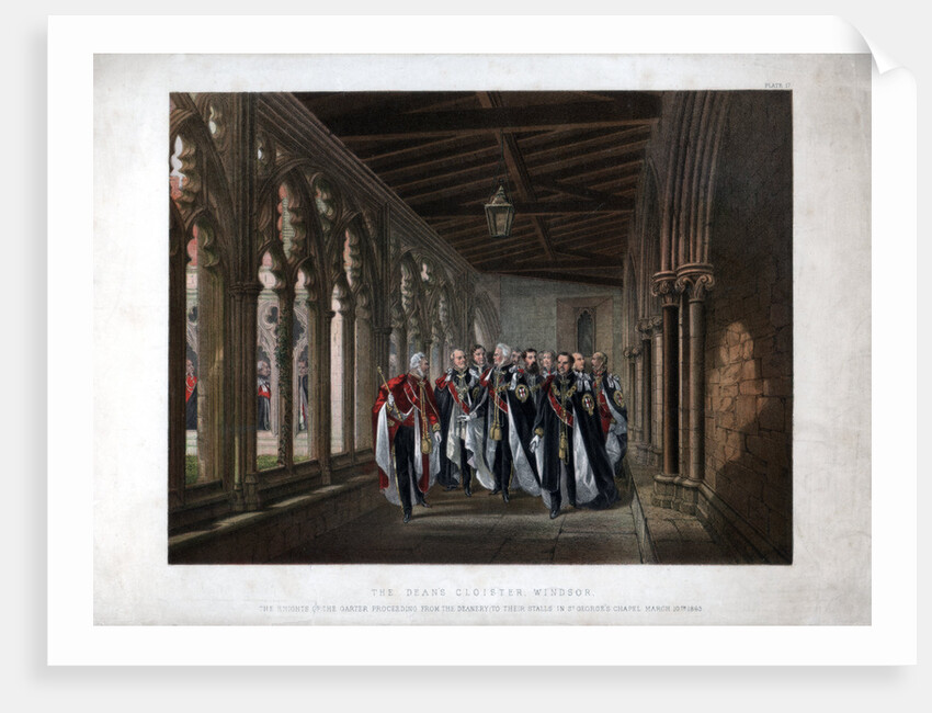 The Dean's Cloister, Windsor by Anonymous